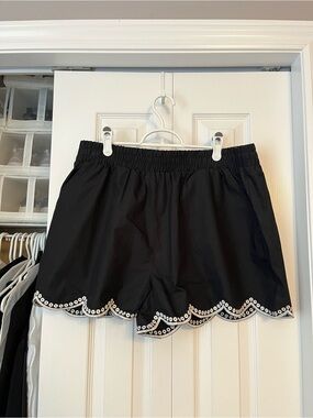 French Connection Scalloped Shorts
